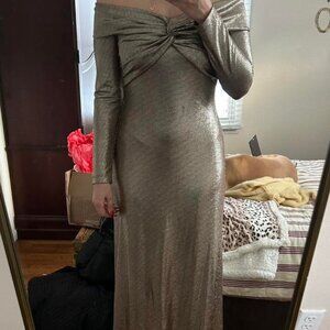 Ralph Lauren Gold/Bronze Evening Gown